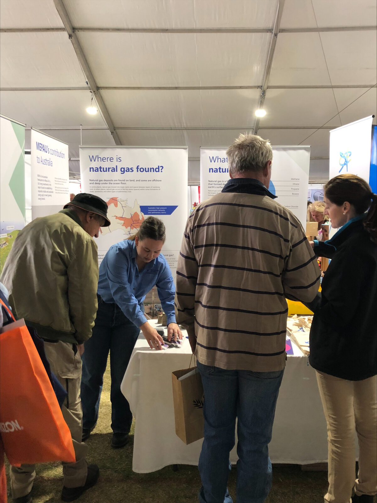 At the Mingenew Midwest Expo 2023 MEPAU